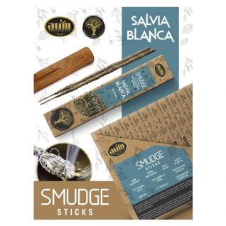 Incienso AUM Organic Salvia Blanca 25grs